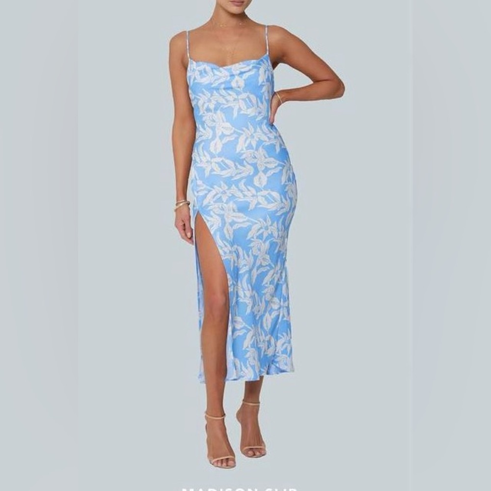RESE X JoJo Madison Slip Dress in Malibu